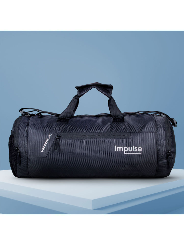 Vector X Impulse Gym Bag for Men & Women 26 (Black) (L)-picture-13