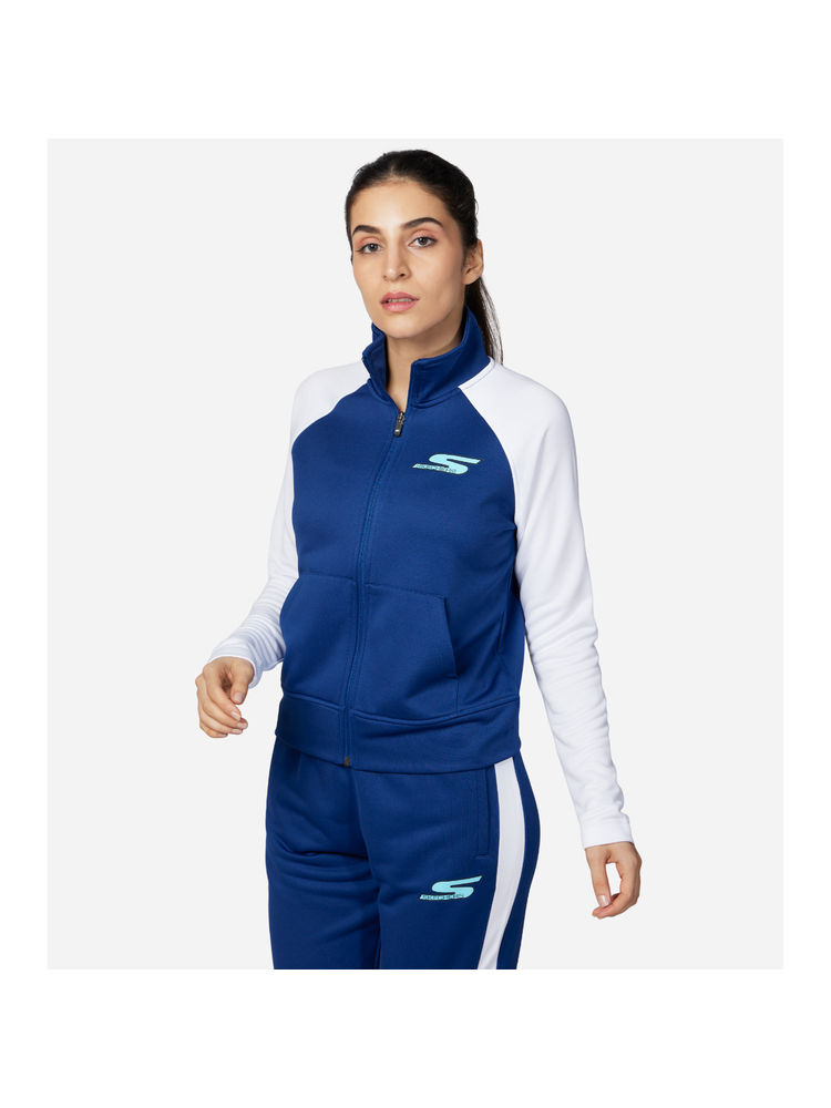 SKECHERS Tech Track Jacket Blue-image-1