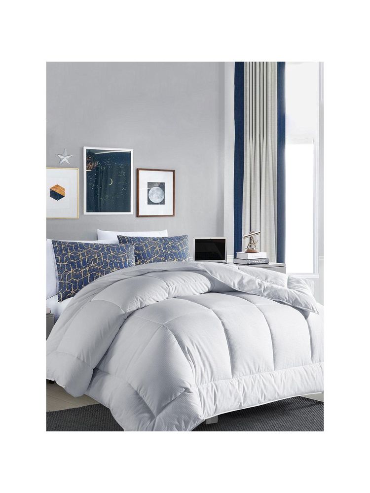 Razzai Microfiber White Mild Winter 300Gsm Single Bed |Quilt|Dohar