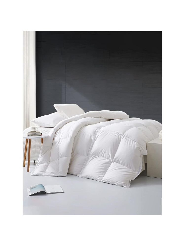 Razzai Microfiber Heavy Winter 500 Gsm White|Single Bed Comforter-picture-13