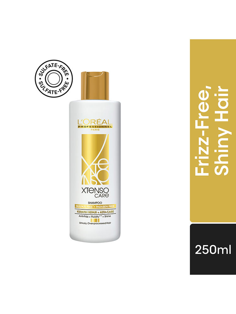 L'Oreal Professionnel Xtenso Care Sulfate-Free Shampoo For Frizz-Free, Shiny & Manageable Hair