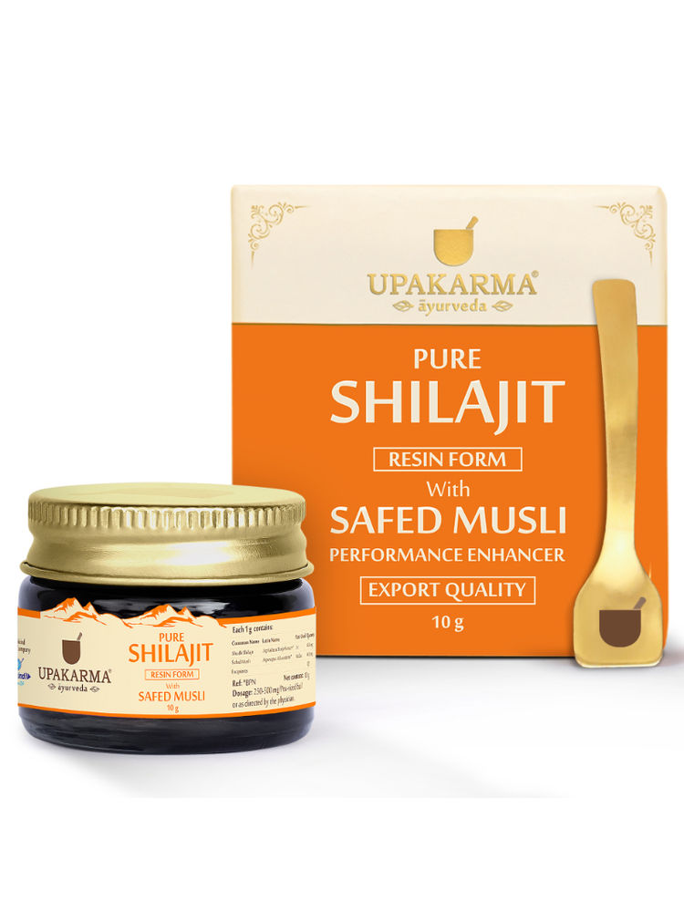 Upakarma Ayurveda Pure Shilajit Resin With Safed Musli
