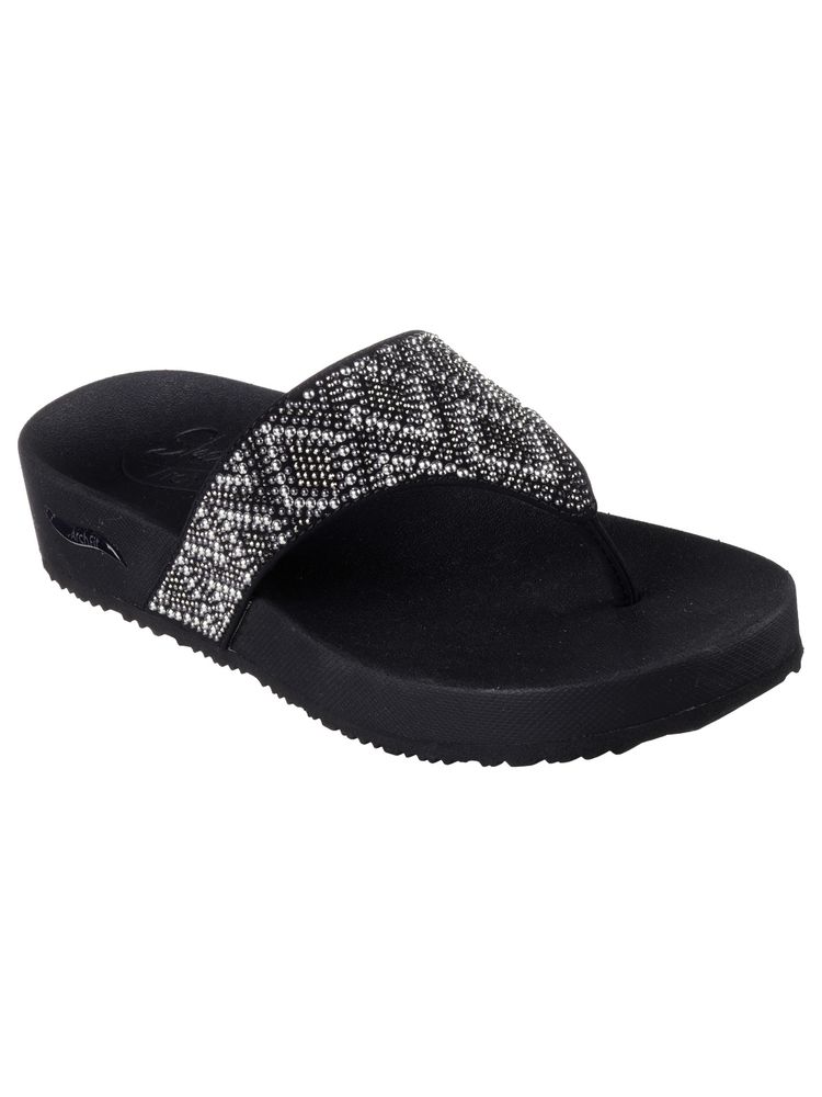 SKECHERS ARCH FIT VINYASA Black Flipflops