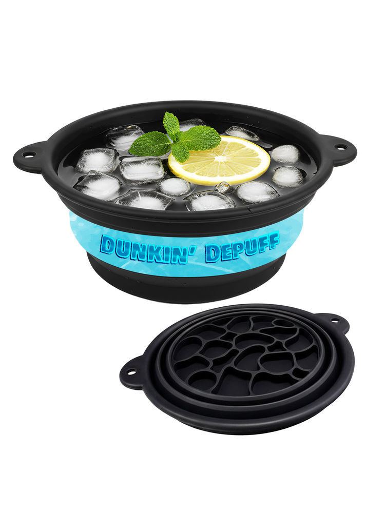 Matra Ice Facial Bowl For Cold Face Plunge Bath With Ice Tray Silicone-image-5