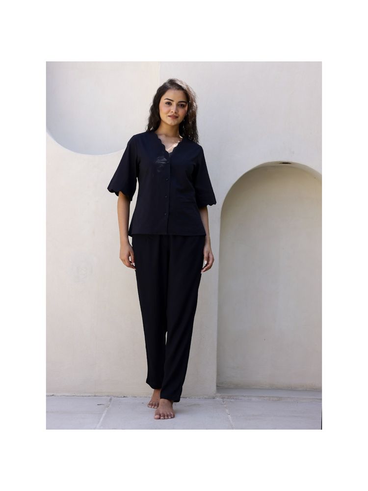 sanskrutihomes SAY Pure Cotton Night Suit (Set of 2)-picture-15