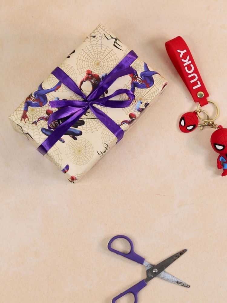 The Big Trove Spiderman Design Gift Wrapping Paper (Pack of 10)-image-2