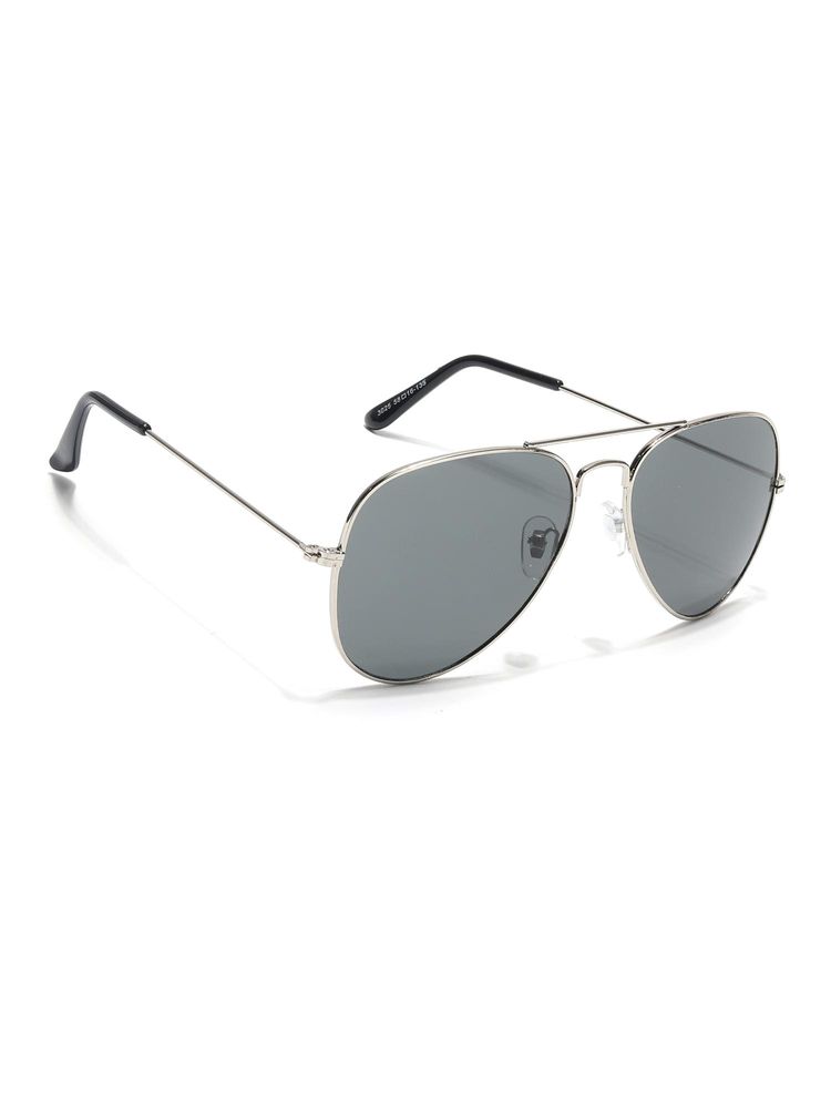 Eyejack Unisex UV Protected Aviator Grey Lens Sunglasses - 3025CL980 (58)-image-32