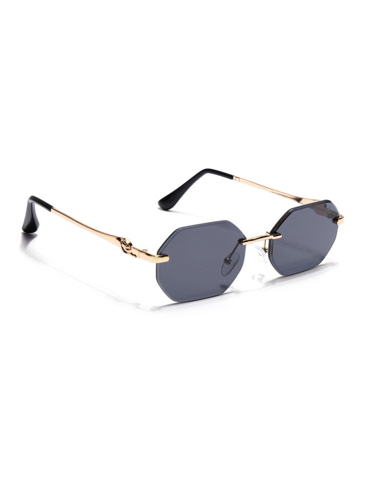 Eyejack Unisex UV Protected Rectangle Grey Lens Sunglasses - C565CL2221 (56)-image-35