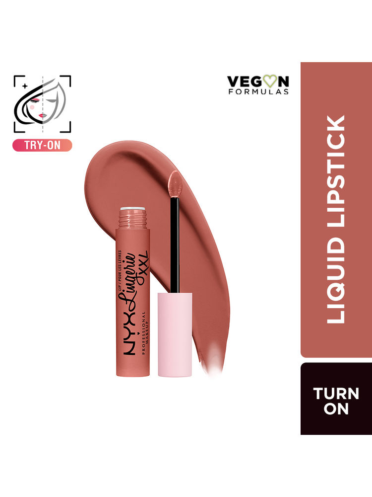 NYX Professional Makeup Lip Lingerie Xxl Matte Liquid Lipstick - Turn On