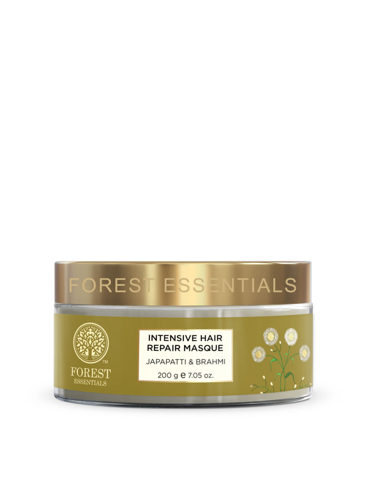 Forest Essentials Intensive Hair Repair Masque Japapatti & Brahmi - Ayurvedic Hair Mask for Dry Hair