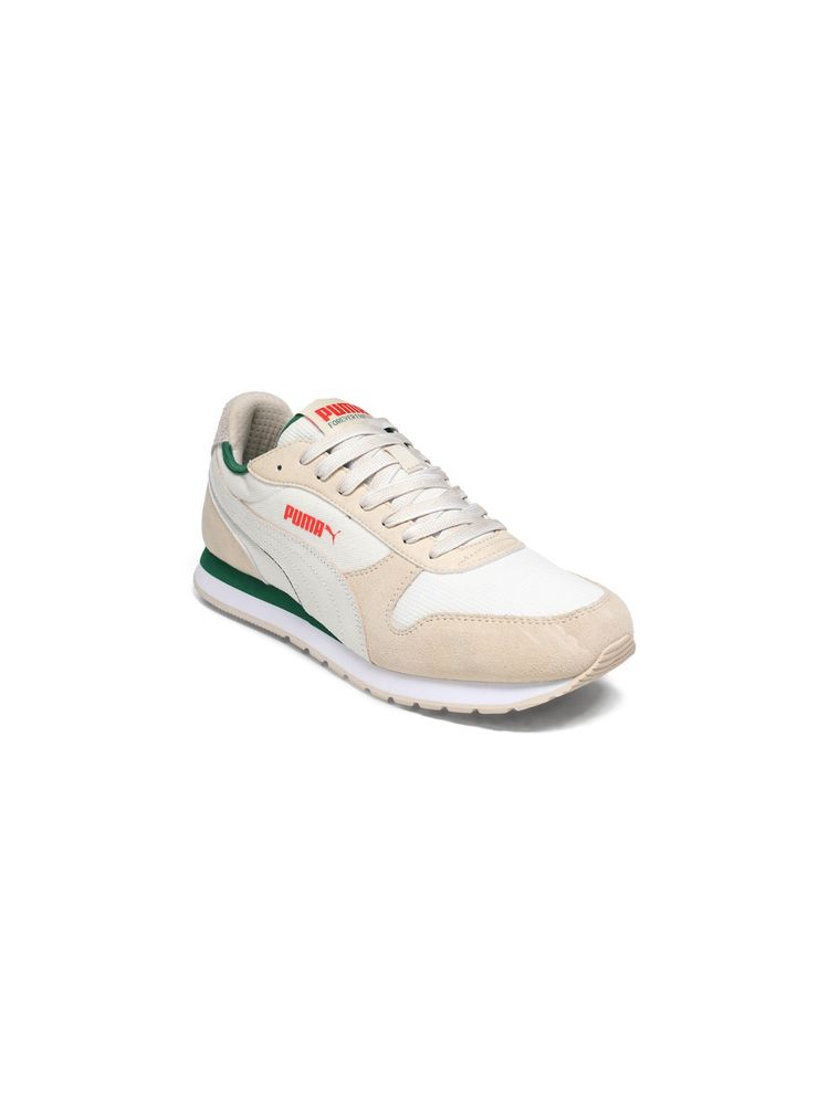 Puma White St Miler Stylish Retro Sneakers-picture-11