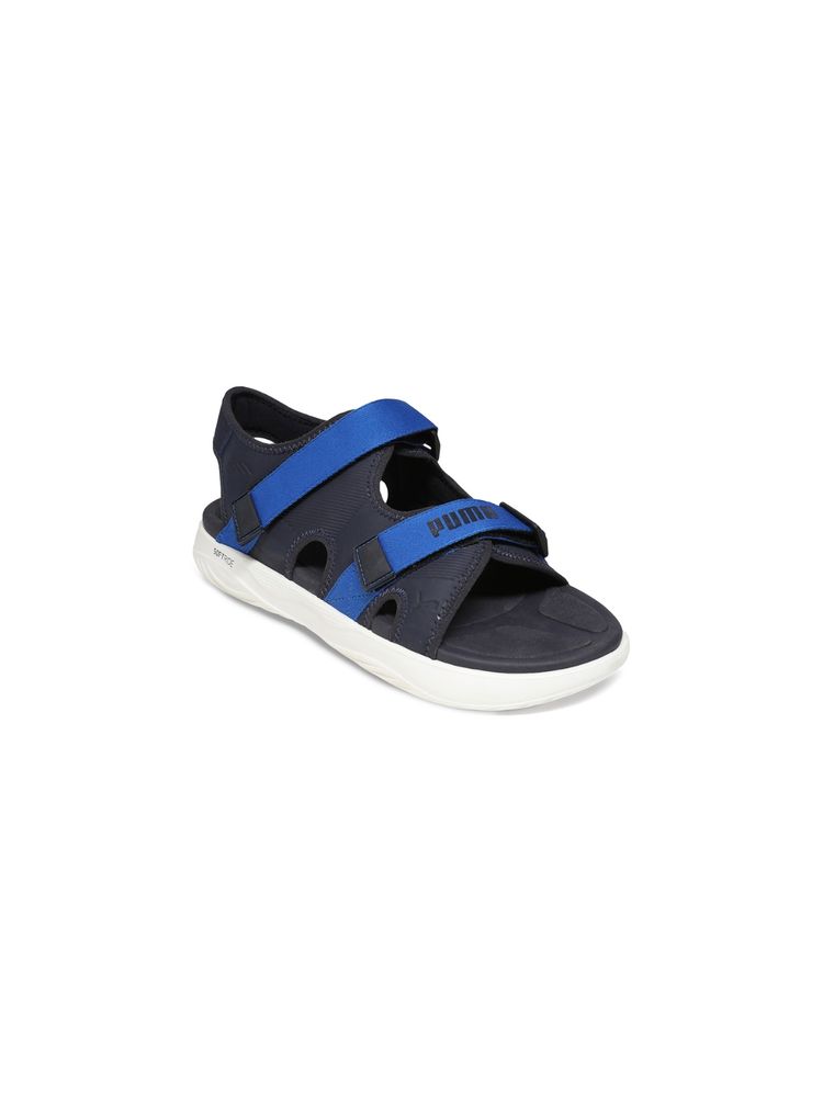 Puma Blue Softride Seave Aquaterra Sandals-image-13