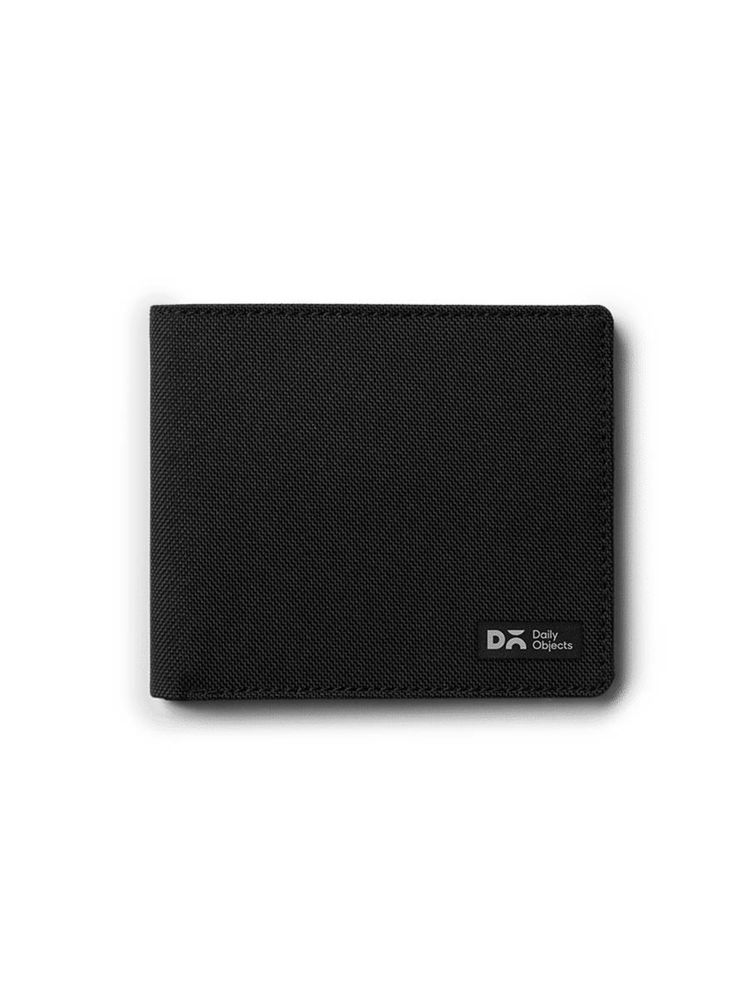 DailyObjects Black Ballistic Nylon Coin Classic Billfold Wallet