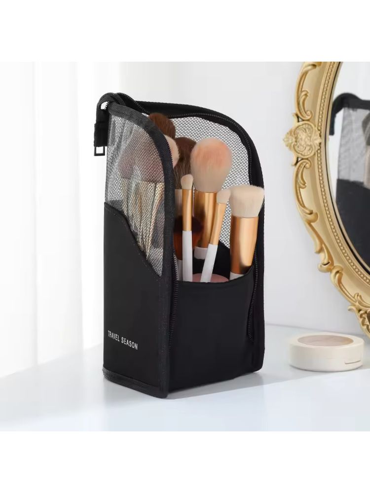 NFI Essentials Portable Makeup Brush Holder Travel Bag