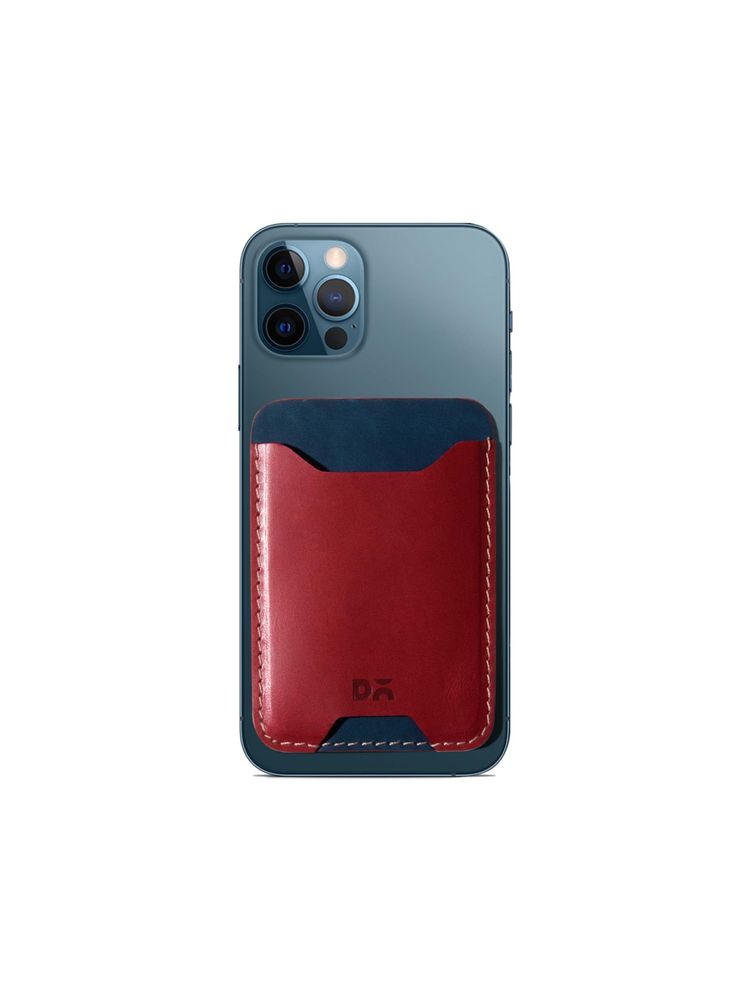 DailyObjects Scarlet Red CardSafe Leather Phone Wallet-picture-21