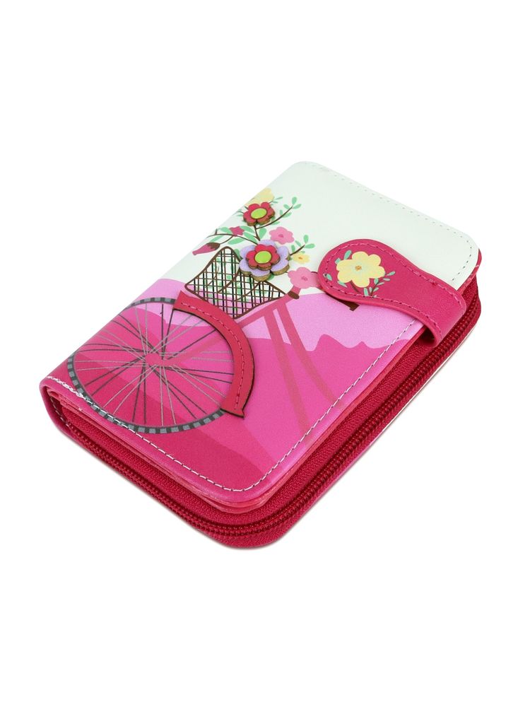 NFI Essentials PU Leather Printed Mini Credit Card Holder Organizer Wallet-picture-21