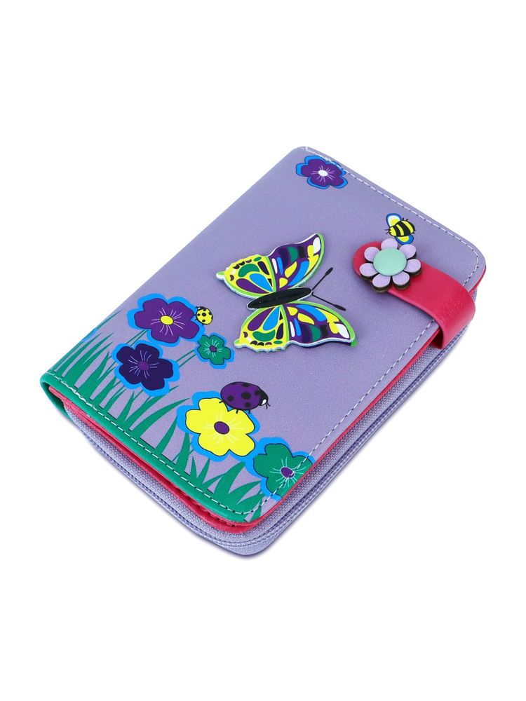 NFI Essentials PU Leather Printed Mini Credit Card Holder Organizer Wallet-picture-49