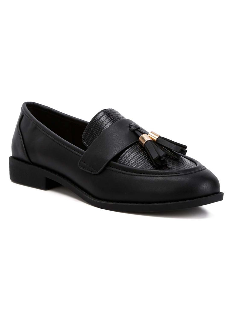 London Rag Black Tassels Detail Loafers-picture-28
