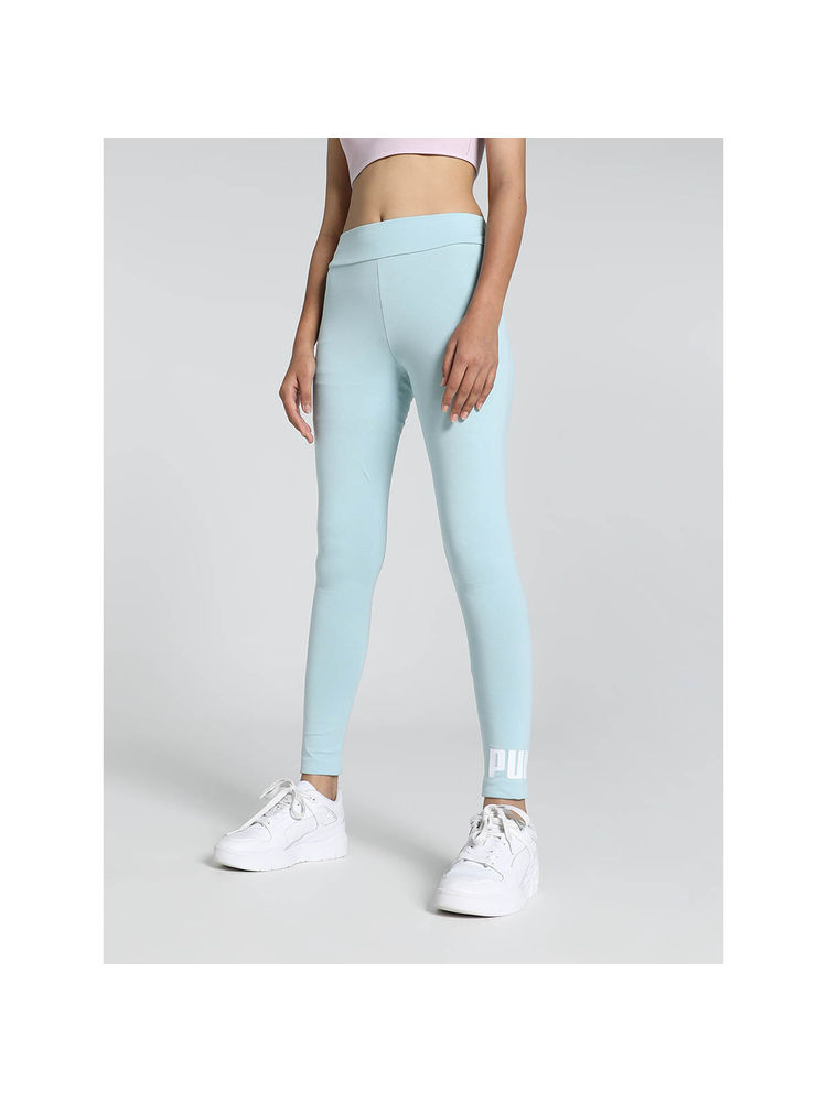 Puma Essentials Logo Women's Blue Tights-picture-14