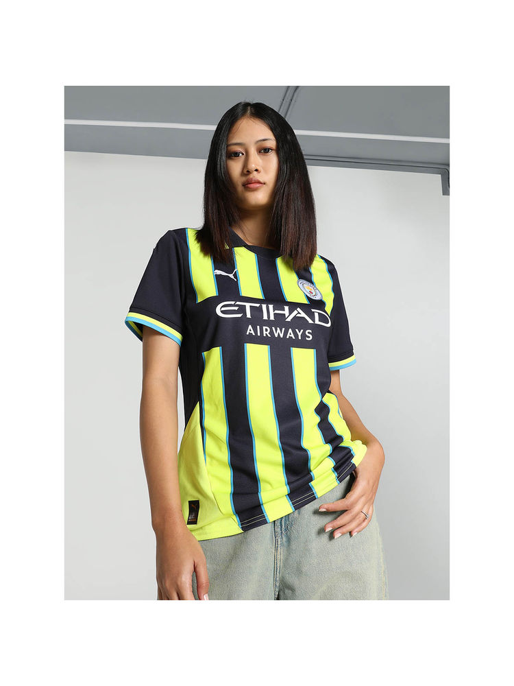 Puma Manchester City Football Club Away Replica Womens Blue Jersey-picture-18