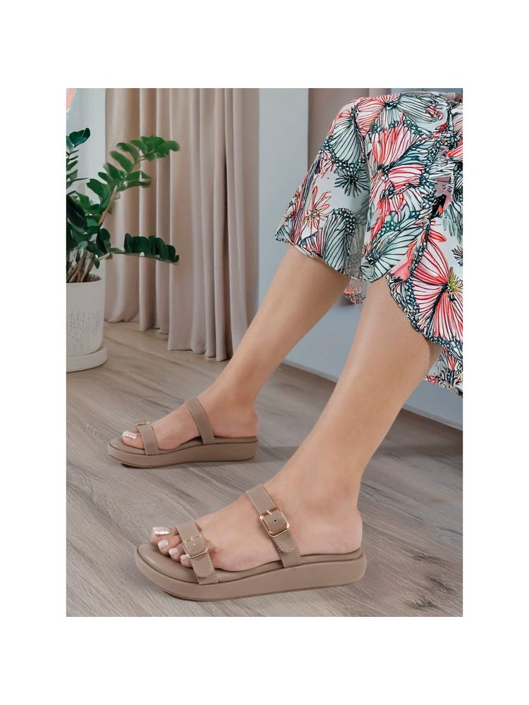 Carlton London Women's Double-Strap Buckle Platform Sandals-picture-22
