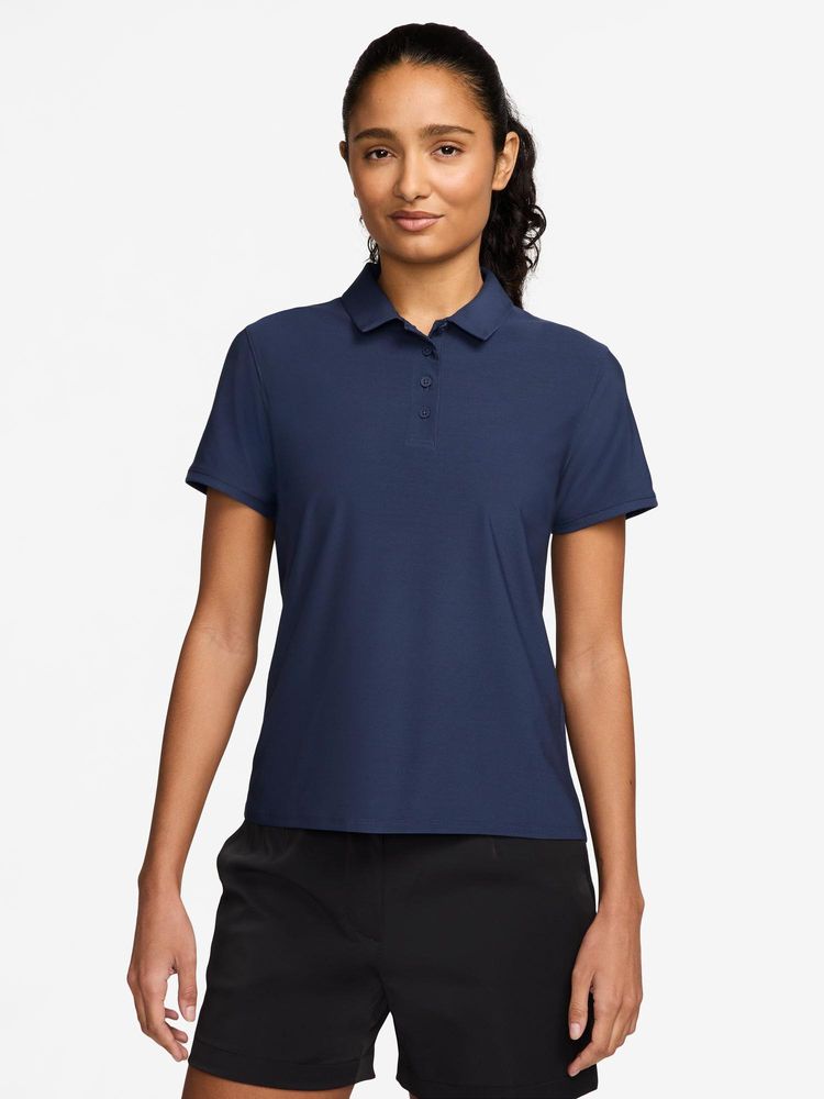 Nike Victory Women Navy Blue Dri-FIT Short-Sleeve Golf Polo T-shirt-picture-14
