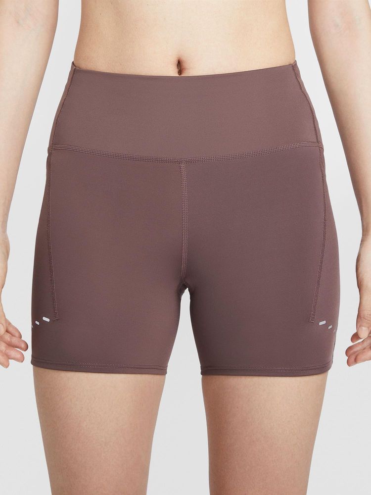 Nike Swift Women Purple High-Waisted 4 Tight Running Shorts-picture-15