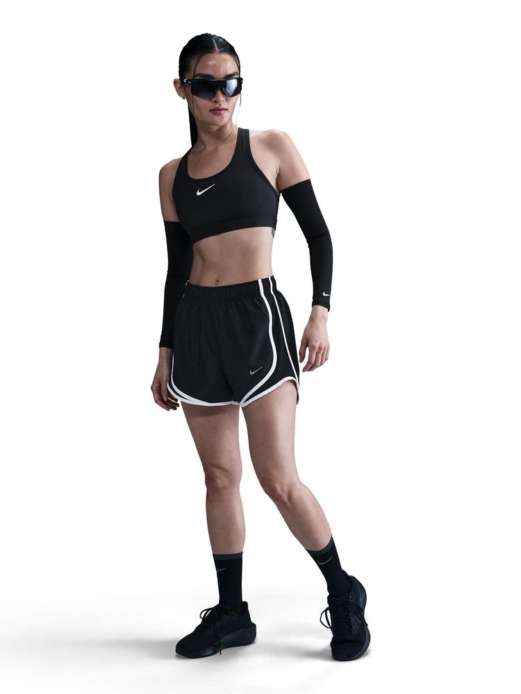 Nike Tempo Women Black Dri-FIT Mid-Rise Brief-Lined Running Shorts-picture-10