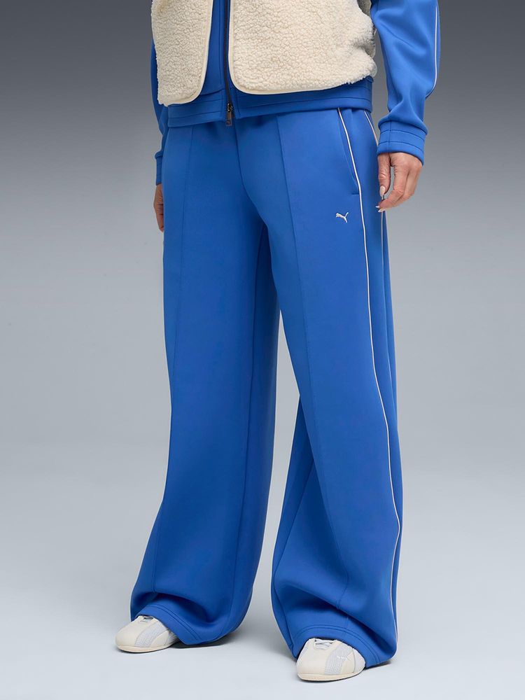 Puma Blue Polyester Solid Trackpant-picture-27