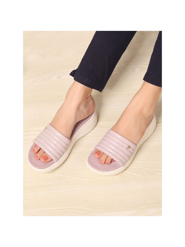 ELLE Women Comfort Lavender Wedges Sandals-picture-20