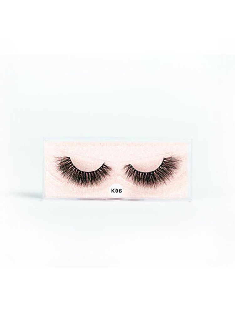 BOBI 5D Karmic Long Natural Eyelashes Comfortable Lightweight & Reusable For Women K06-1 Pair-picture-25