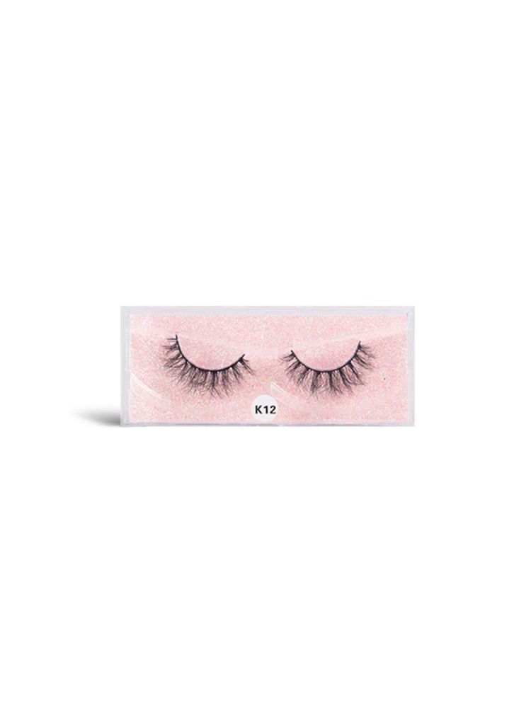 BOBI 5D Kickass Long Natural Eyelashes Comfortable Lightweight & Reusable For Women K12-1 Pair-picture-19
