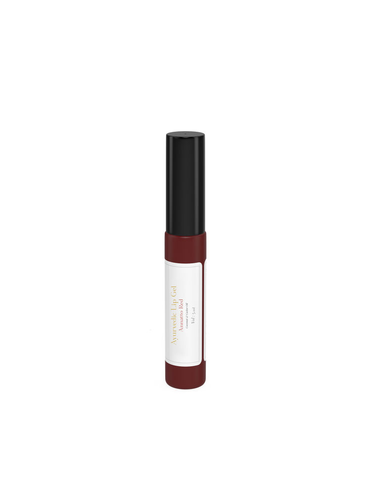 Sadhev Ayurvedic Lip Gel Annatto Red - Coconut & Castor oil-image-1