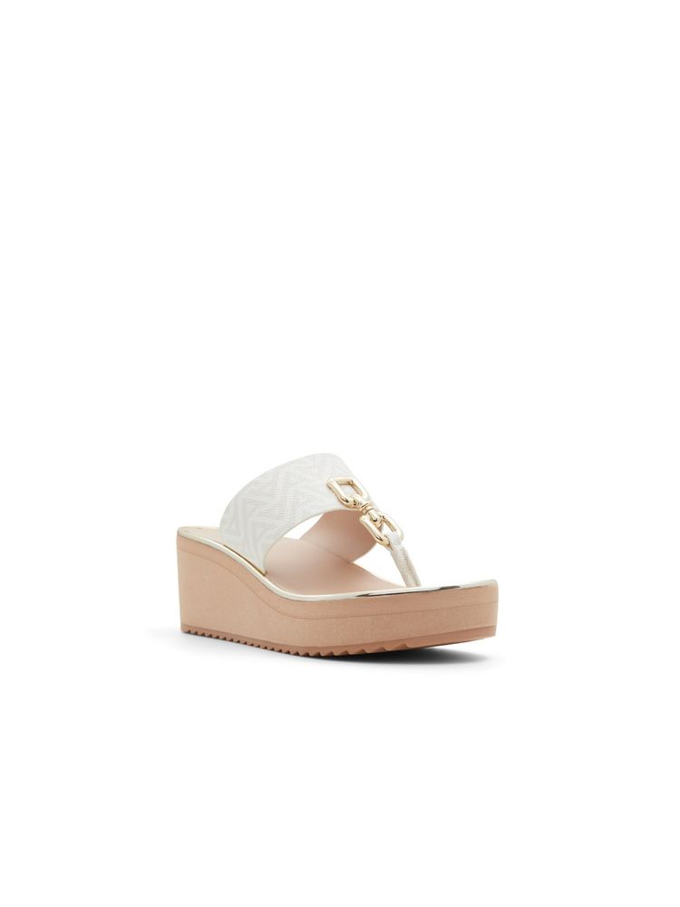 Aldo MAESLLAN-IN110 Other White Synthetic Eva Wedges Heels-picture-16