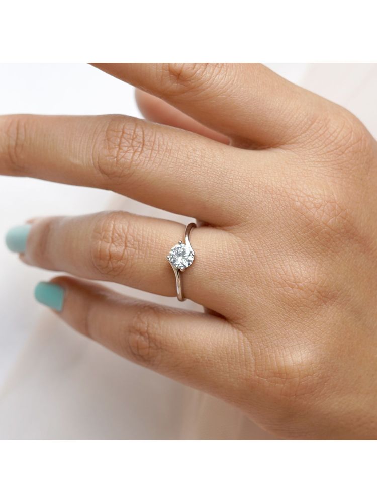 Joker & Witch Giro Silver Ring For Women-image-24