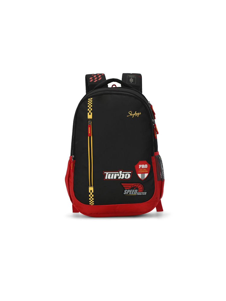Skybags Polyester 34L Cruze College Laptop Backpack Black-picture-22
