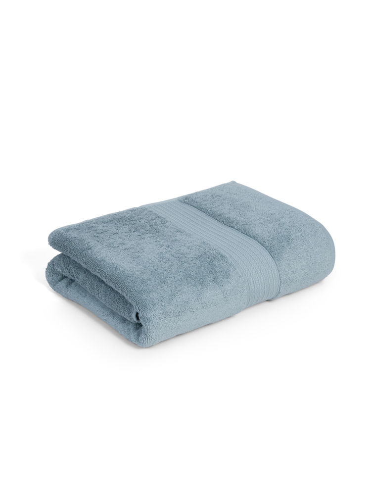 Feather & Spun Blue Organic Cotton - Bath Towel (M)-image-33