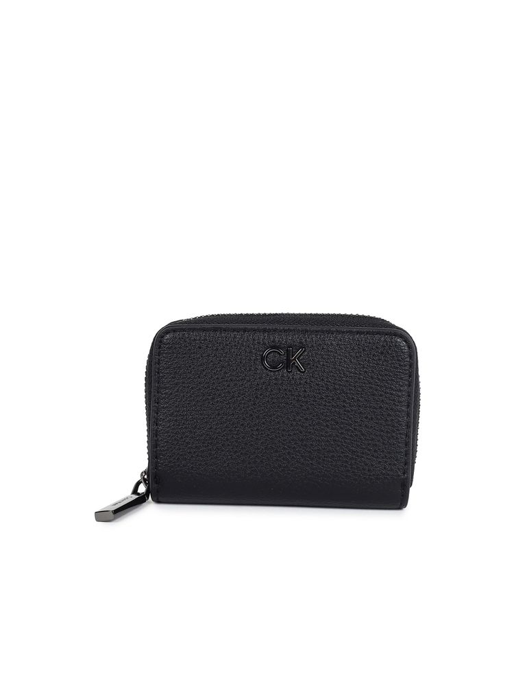 calvin klein fashion Calvin Klein Black Solid Wallet-picture-28