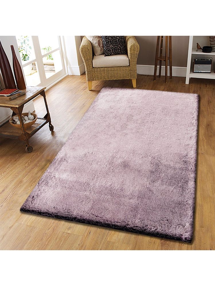 OBSESSIONS Anti-Static Solid Machine Made Carpet (L)170 x (W)120cm, Burgundy-picture-12