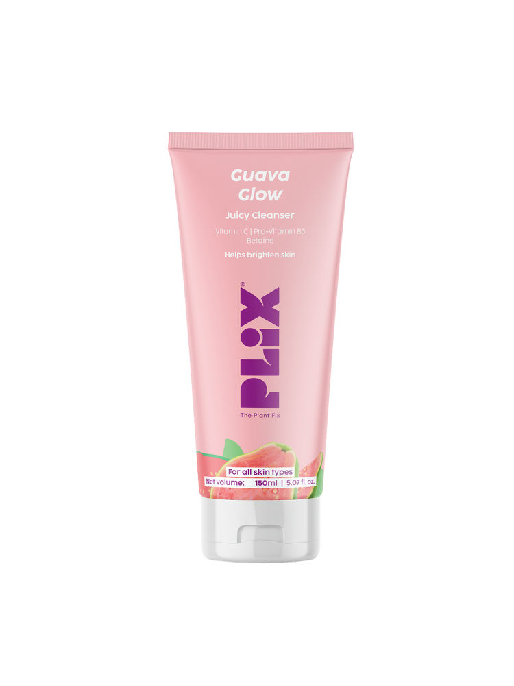 Plix Guava Glow Juicy Cleanser with Vitamin C Helps Hydrates & Brightens Skin for All Skin Types-picture-35