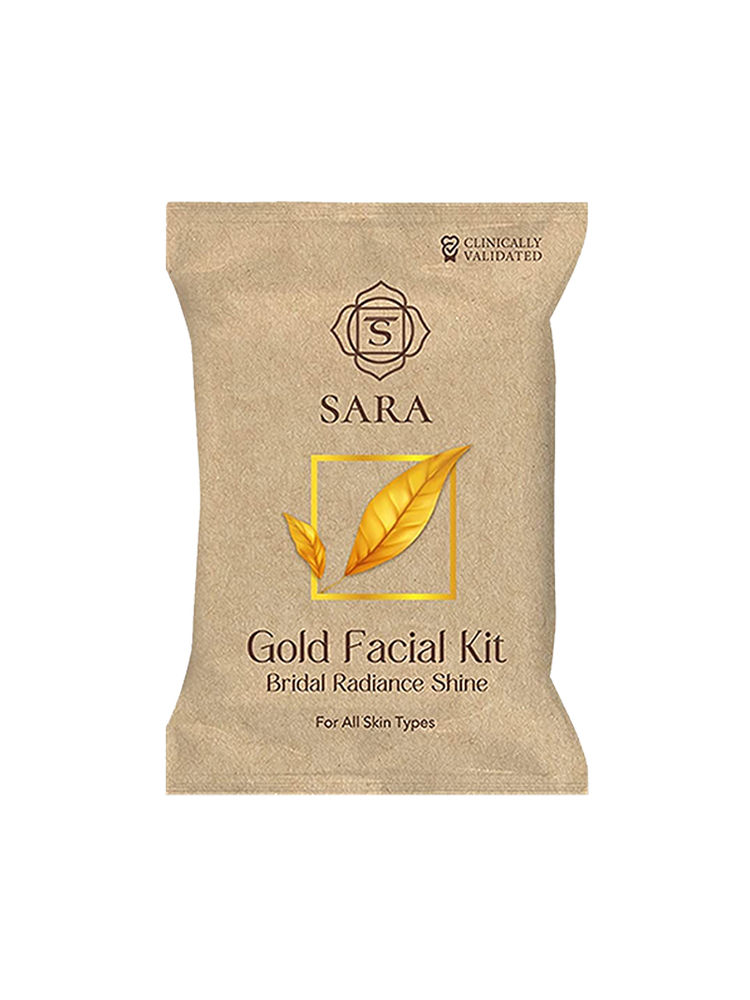 Sara Gold Facial Kit Bridal Radiance Shine-image-4