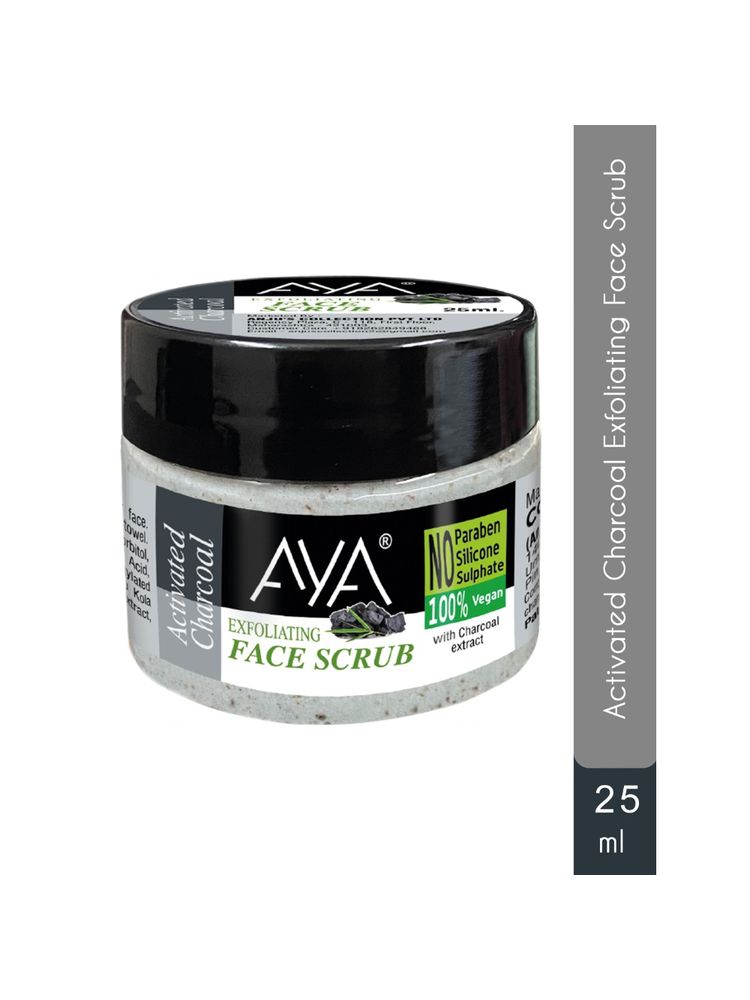 AYA Activated Charcoal Exfoliating Face Scrub-picture-24