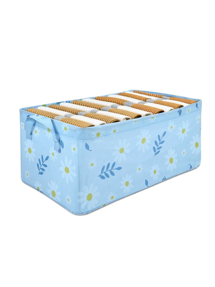 NFI Essentials Foldable Storage Box Large Organizer Box with Handles-picture-22