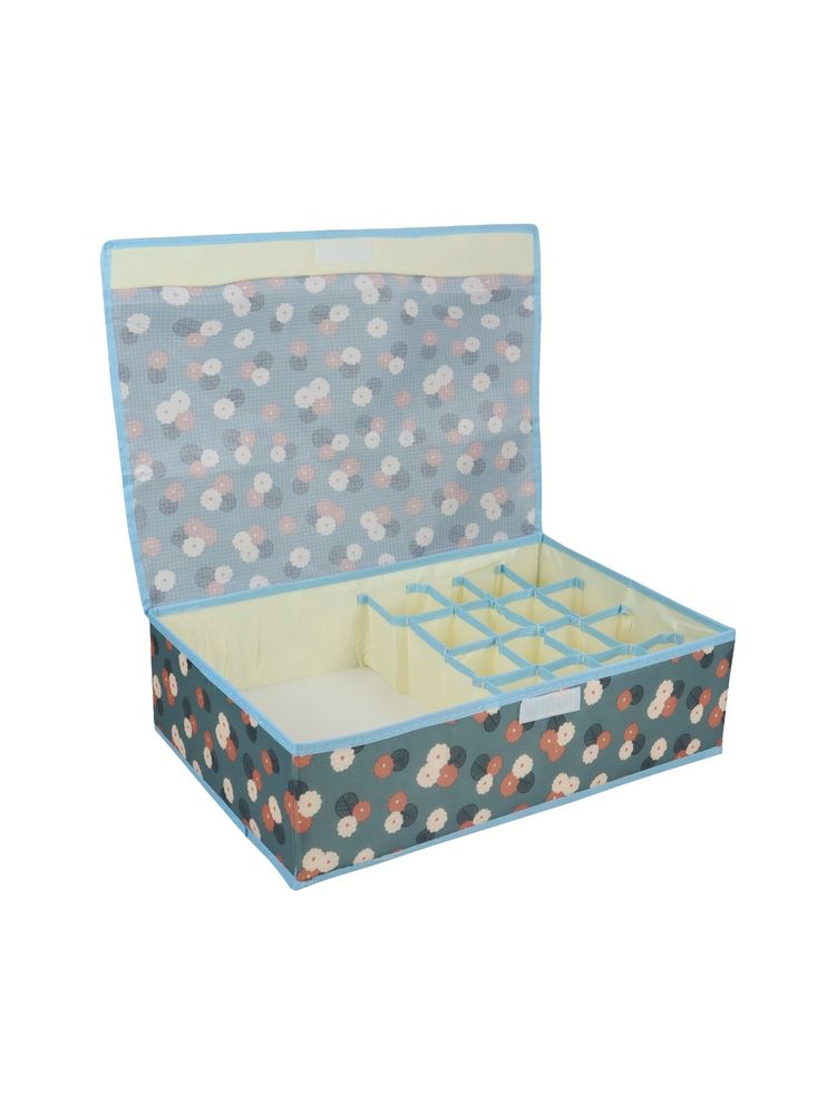 NFI Essentials 16+1 Compartment Foldable Storage Box for Bra, Panty, Socks, Hanky, Ties-picture-35