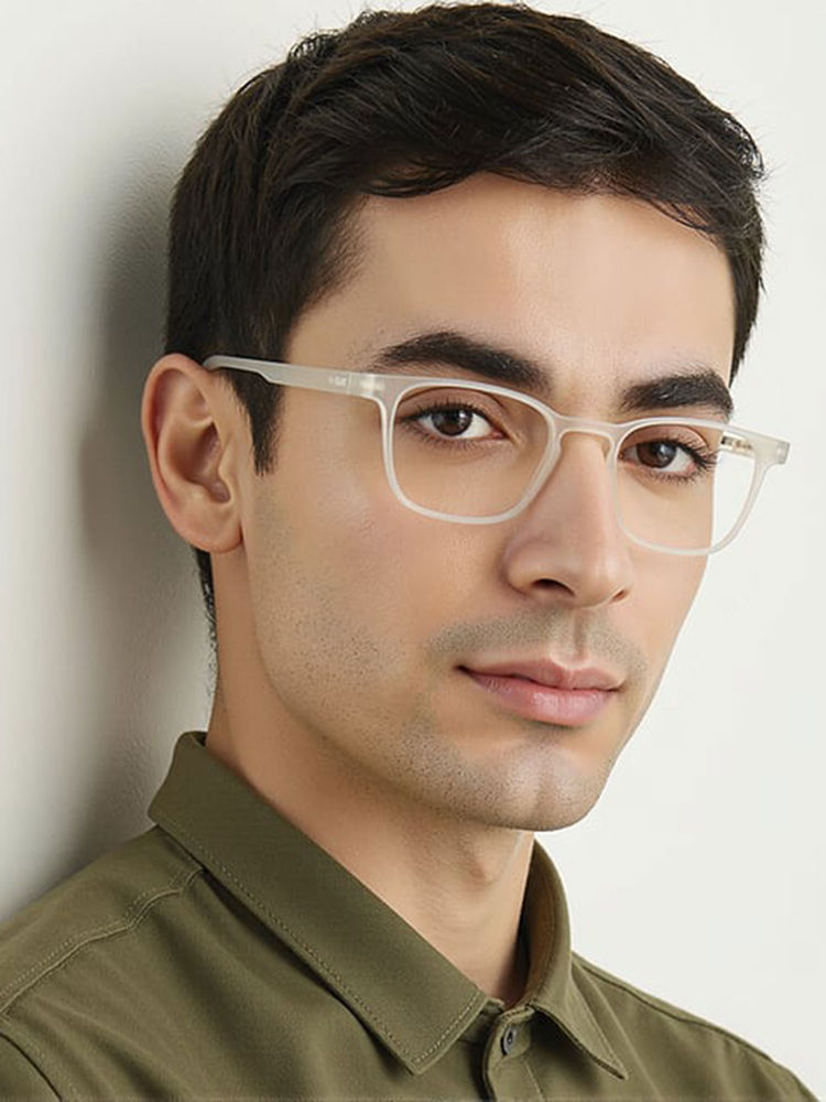 Lenskart Hustlr Zero Power Blue Cut & Antiglare Computer Glasses