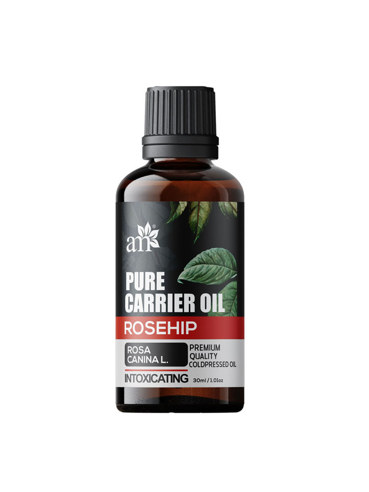 AromaMusk Organic & Cold Pressed Pure Carrier Rosehip Oil Intoxicating Rosa Canina-picture-8