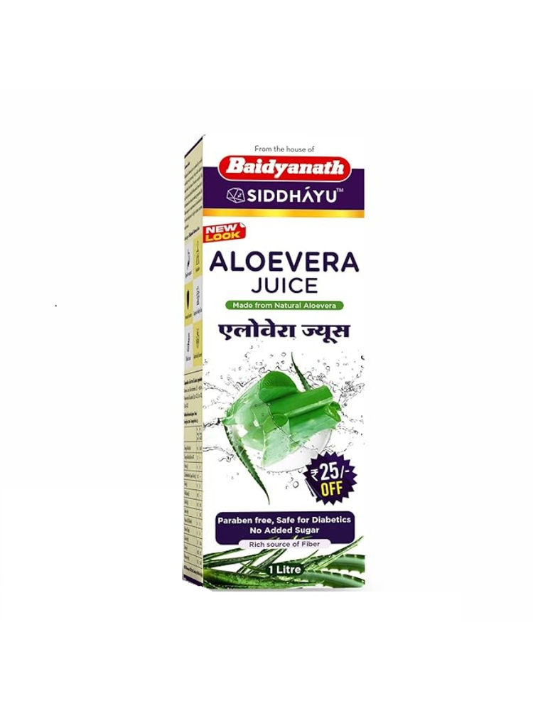 Baidyanath Aloe Vera Juice (An All-Round Tonic for Immunity, Digestion, Skin and Hair)