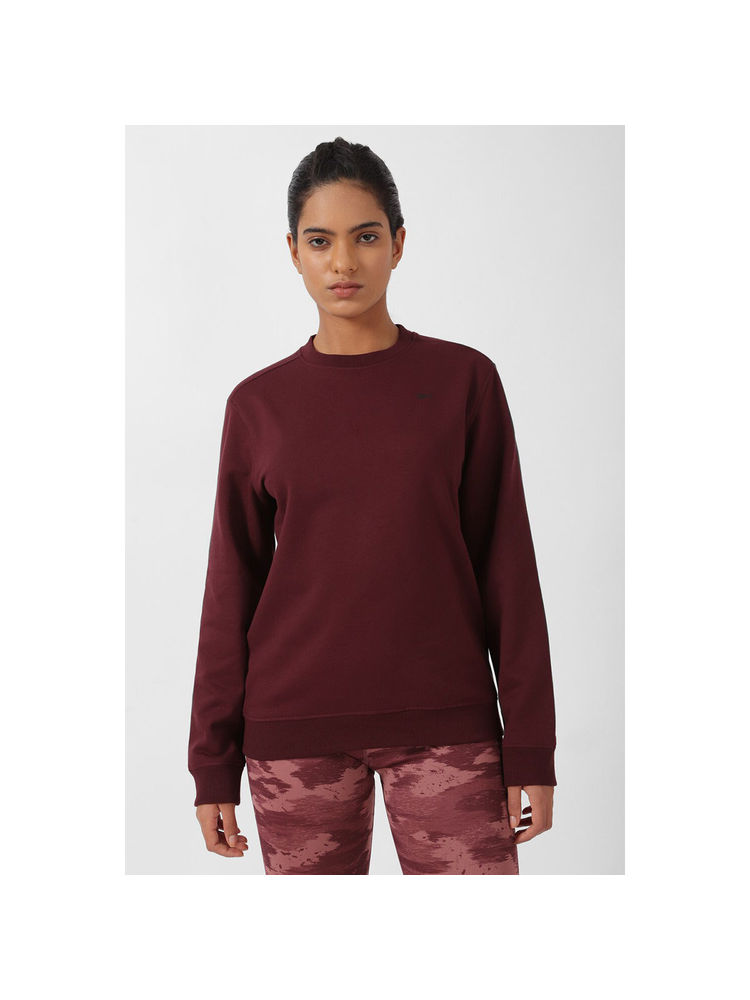 Reebok Women Maroon Sweatshirt-picture-15