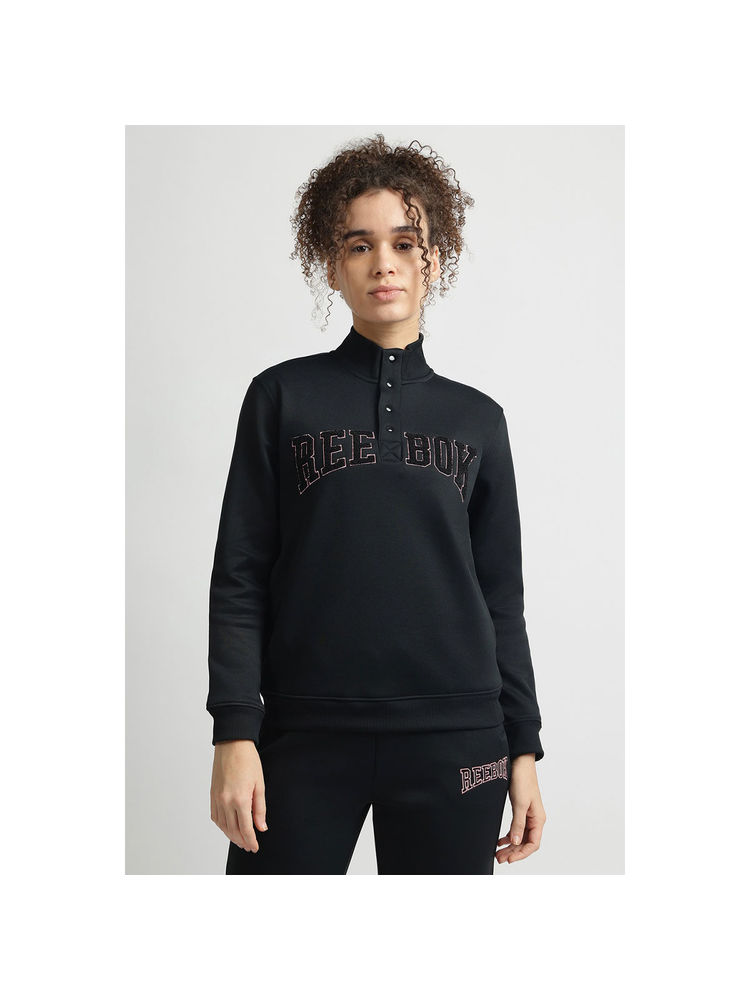 Reebok Women Black Sweatshirt-picture-10