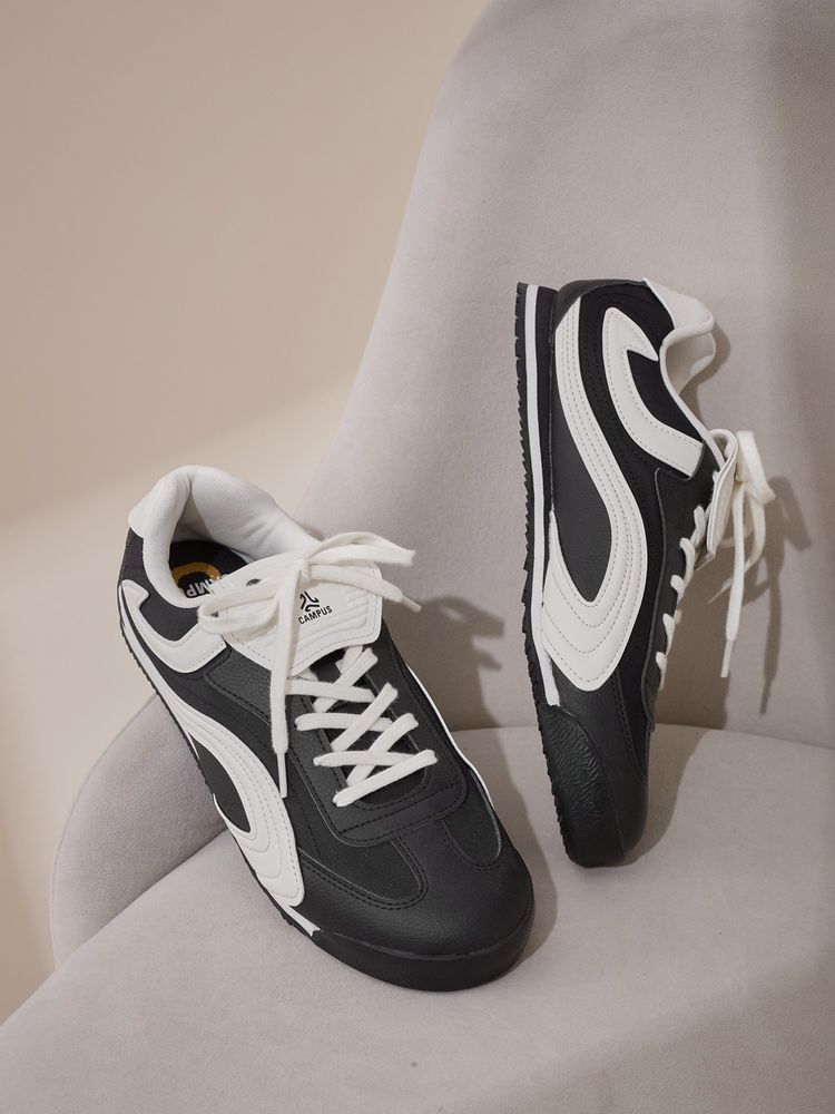 Campus Highbird Women Black Sneakers-image-28